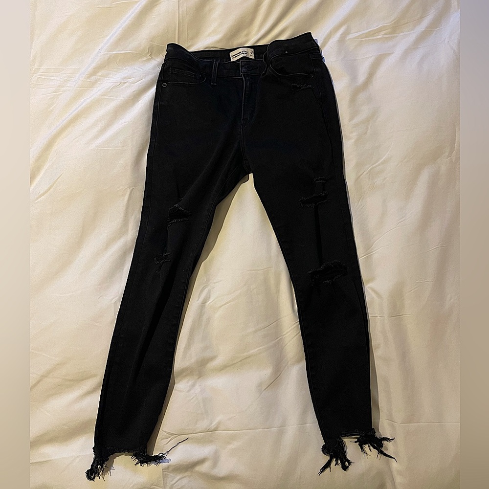 Abercrombie and Fitch Black Jeans